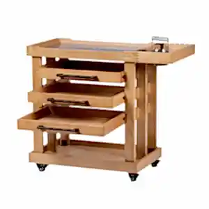 MEEDEN Deluxe 5-Tier Artist Storage Cart